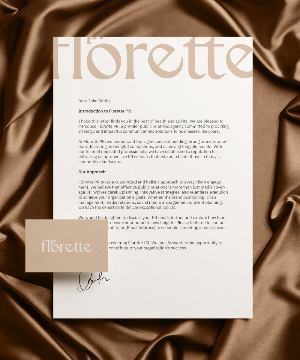 Florette PR Portfolio 4